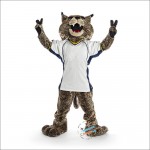 Cute Bobcats Mascot Costume
