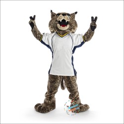 Cute Bobcats Mascot Costume