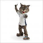 Cute Bobcats Mascot Costume