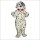 Cute Dalmatian With Collar Mascot Costume