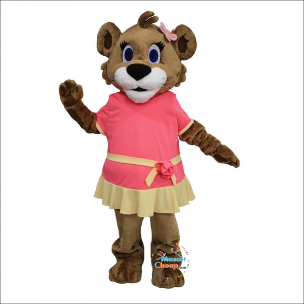 Cute Lion Cub Mascot Costume