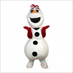 Cute Snowman Mascot Costume