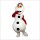 Cute Snowman Mascot Costume
