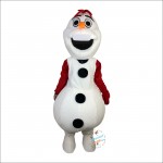 Cute Snowman Mascot Costume
