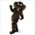 Deep Brown Gopher Mole Cartoon Mascot Costume