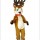 Cute Friendly Deer Mascot Costume