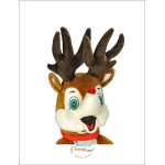 Cute Friendly Deer Mascot Costume
