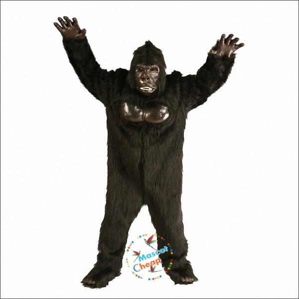 Deluxe Gorilla Mascot Costume