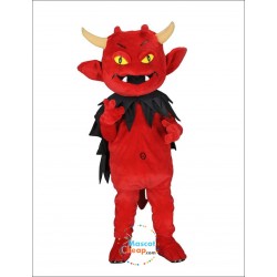 Red Devil Mascot Costume