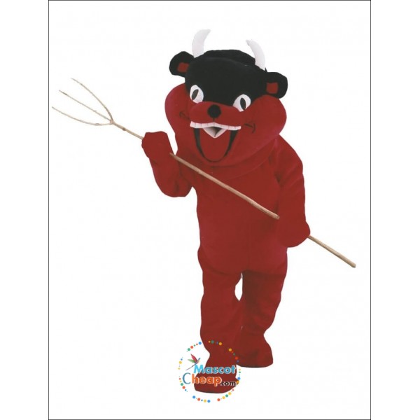 Happy Devil Mascot Costume