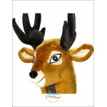 Disguise mascot costume of North Reindeer