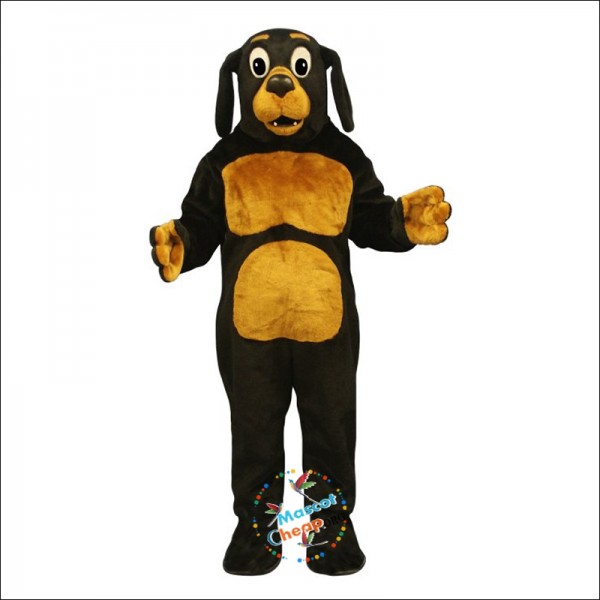 Dobie Dog Mascot Costume