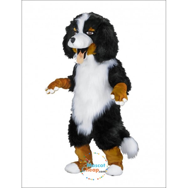 Long Plush Dog Mascot Costume