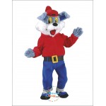 Cute Friendly Dog Mascot Costume