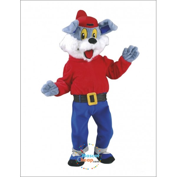 Cute Friendly Dog Mascot Costume