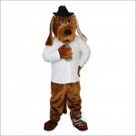 Dog Sharpei Hound Cartoon Mascot Costume