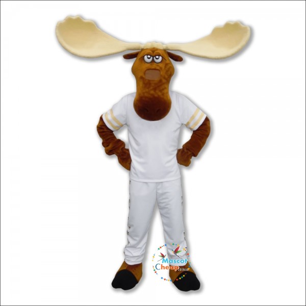 Domineering Moose Mascot Costume