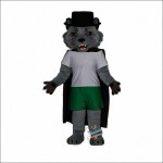 Domineering Wolf Akhmat mascot