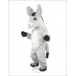 Gray Donkey Mascot Costume Free Shipping
