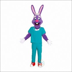 Dr Rabbit Mascot Costume
