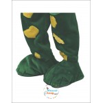 Cute Green Dragon Mascot Costume