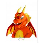 Professional Quality Dragon Mascot Costume Free Shipping