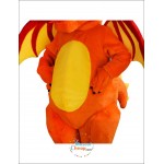 Professional Quality Dragon Mascot Costume Free Shipping