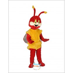 Dragonfly Happy Mascot Costume