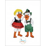 Cute Duck Mascot Costume