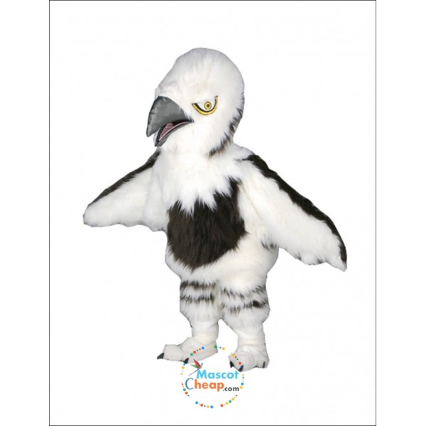 Long Plush Eagle Mascot Costume
