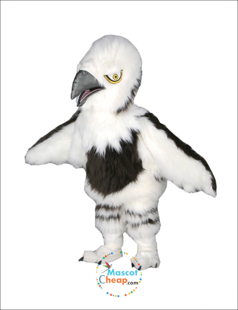 Long Plush Eagle Mascot Costume