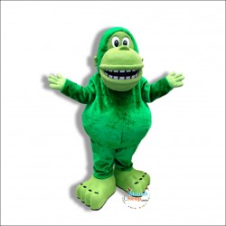 Green Lovely Monkey Mascot Costume