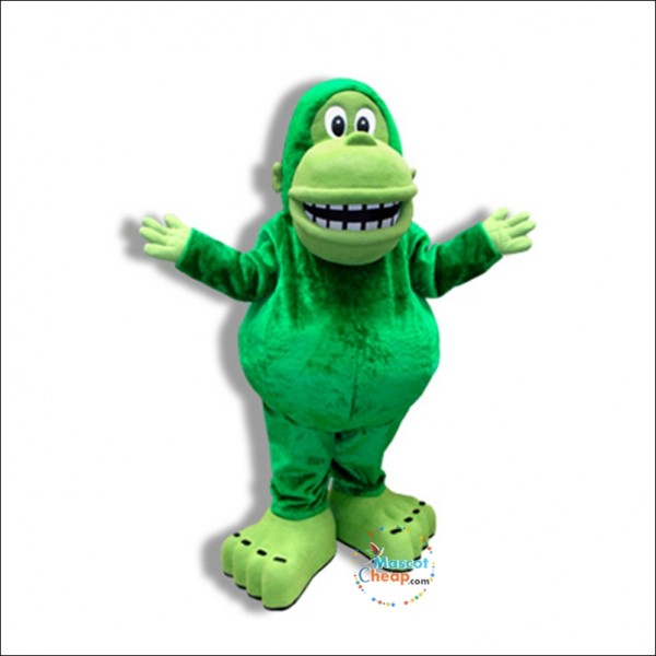 Green Lovely Monkey Mascot Costume