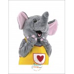 Cute Happy Elephant Mascot Costume