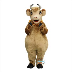 Fair Charming Elsie Cow Mascot Costume
