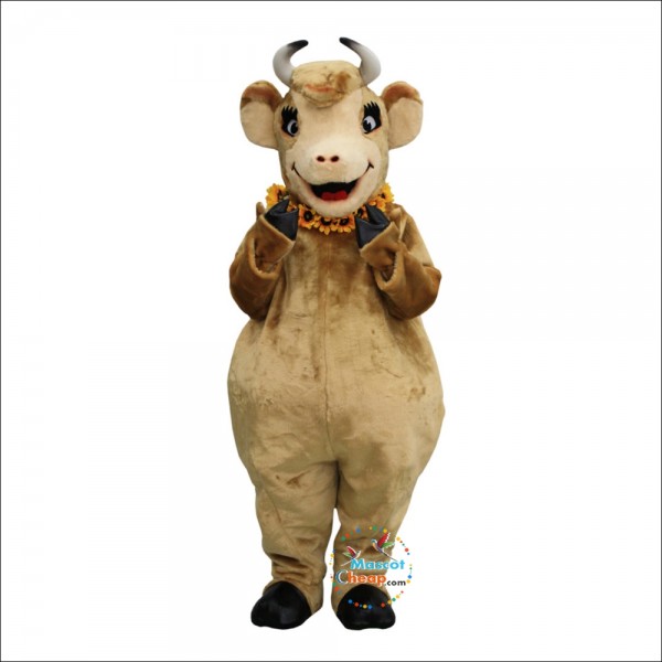 Fair Charming Elsie Cow Mascot Costume