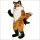 Fancy Fox Mascot Costume