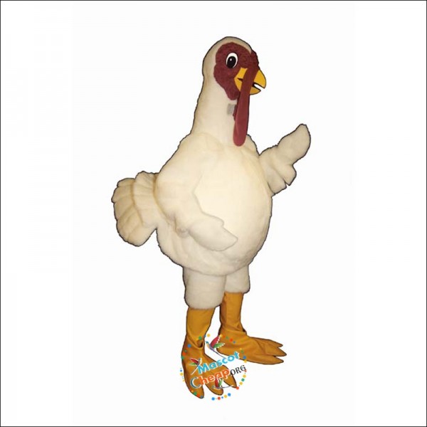Fat Turkey Mascot Costume