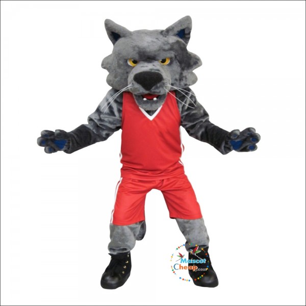 Ferocious Bobcat Mascot Costume