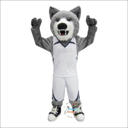 Ferocious Coyote Mascot Costume