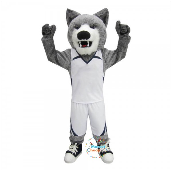 Ferocious Coyote Mascot Costume