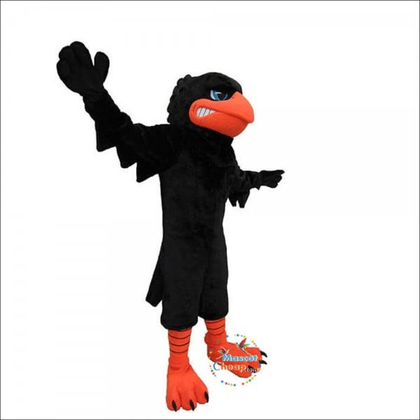 Ferocious Crow Mascot Costume