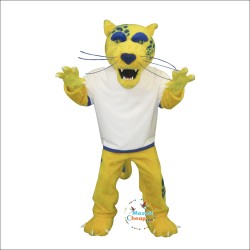 Ferocious Jaguar Mascot Costume