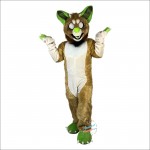 Ferocious Wolf Dog Mascot Costume