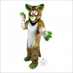 Ferocious Wolf Dog Mascot Costume
