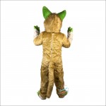 Ferocious Wolf Dog Mascot Costume