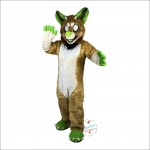 Ferocious Wolf Dog Mascot Costume