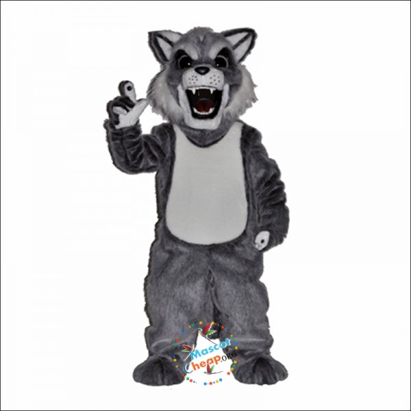 Fierce Husky Mascot Costume