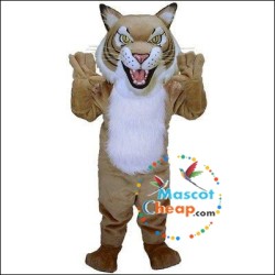 Fierce Wildcat Mascot Costume