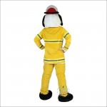 Fire Dog Mascot Costume